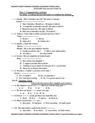ENGLISH Grade 10th worksheet (1).pdf